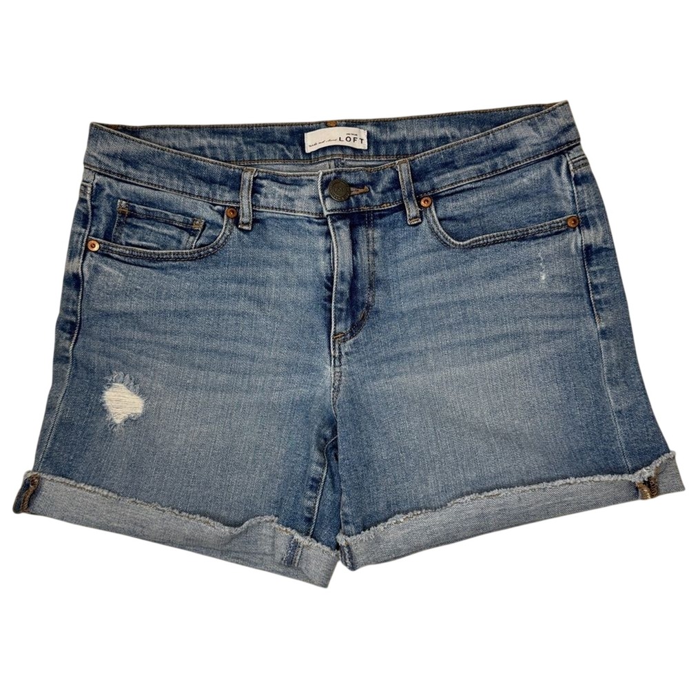Ann Taylor Loft Denim Jean Shorts Size 4 / 27
